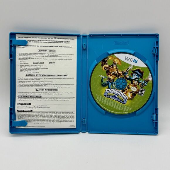 Nintendo Wii U Skylanders Swap Force Activision Game Case Insert Tested - Picture 3 of 3